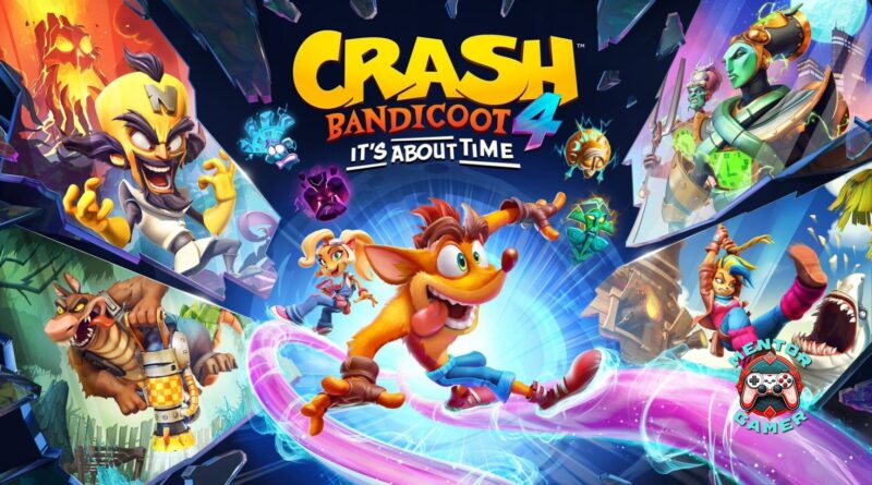 Crash Bandicoot 4 It's About Time - Capa