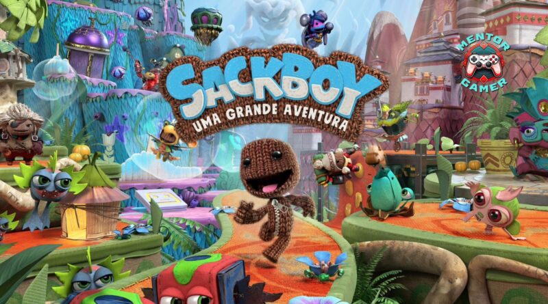 Sackboy Uma Grande Aventura - Capa